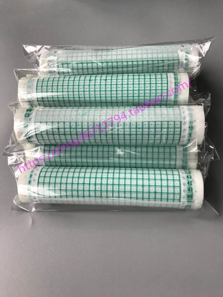 10ks nové 10 -listové/roll 24 stehové punčové zariadenie pre pletenie bratov KH868 Punch Cards odolný nylonový materiál