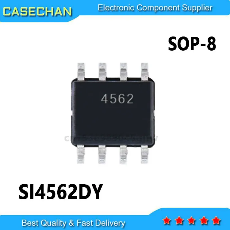 10ks Nový a originálny SI4562 SI4562DY SOP-8