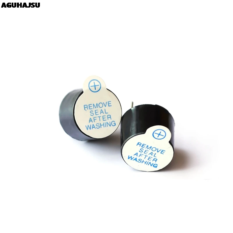 10ks Nový príchod 5V Aktívny bzučiak Magnetický dlhý kontinuálny pípny tón 12*9,5 mm