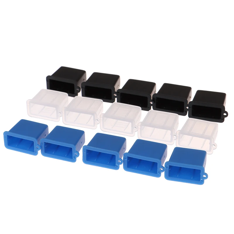 10ks Nový USB typ mužského anti-prašného zátkovacieho krytu Capper Cover Protector USB Dátová línia Ochranná rukávová zástrčka USB Plug Dust