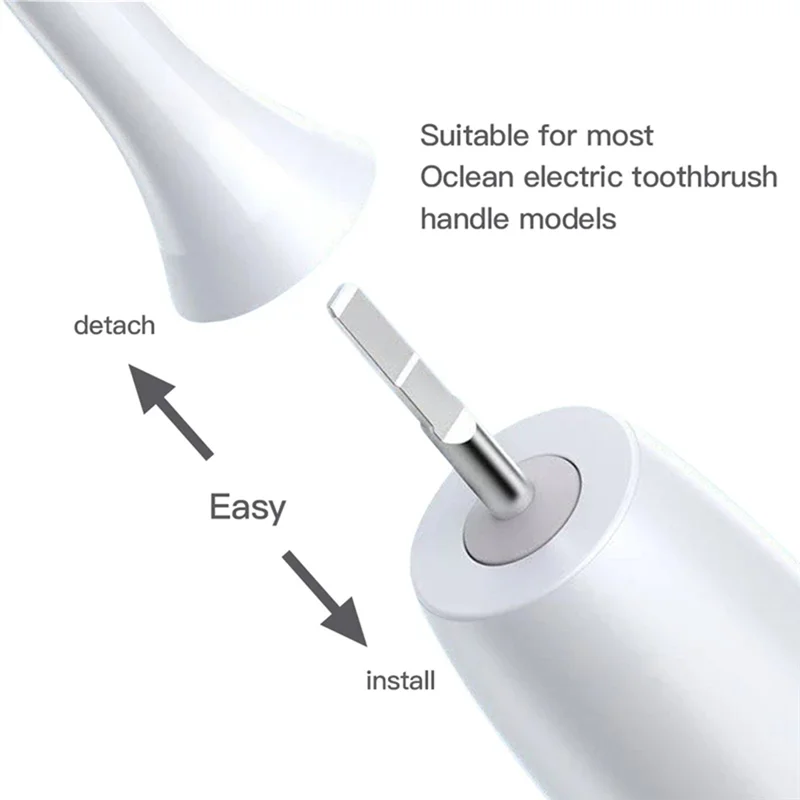 10ks náhradné hlavy kefy pre oclean tok/ x/ x pro/ f1/ jeden/ vzduch 2 elektrická zubná kefka Dupont Softle Bristle Trysles, a