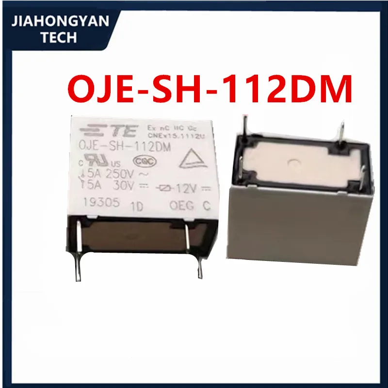 10ks Originálny oje-sh-112dm Tyco TE relé nepriestrelné 5A 12V 12VDC 4-kolík