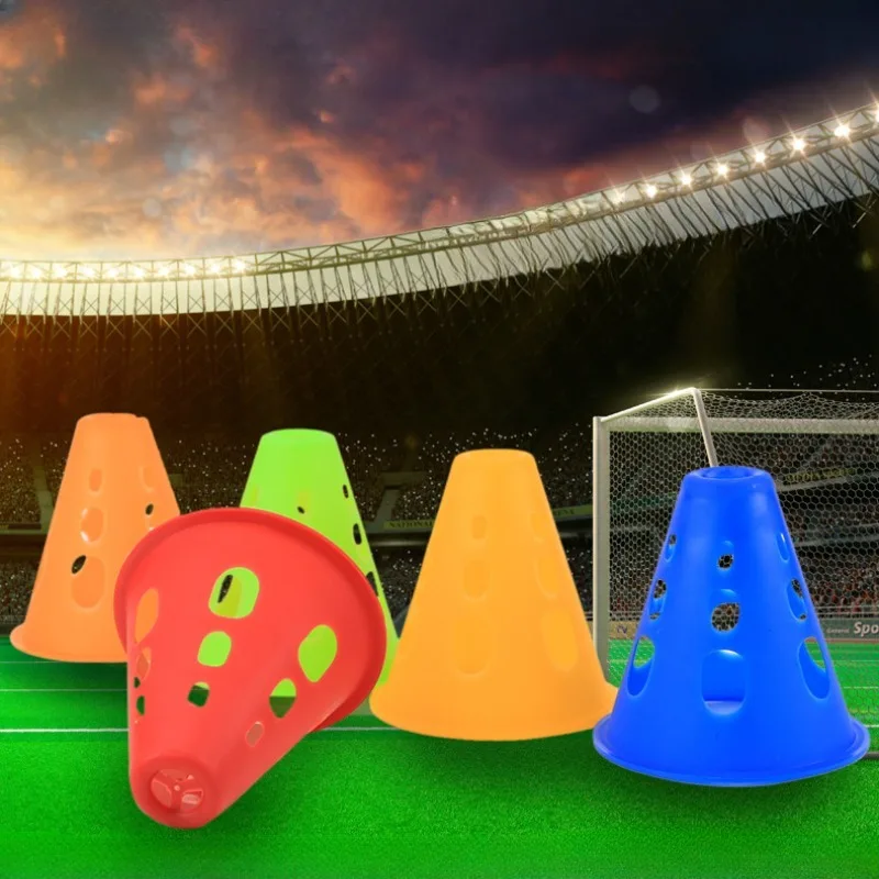 10ks Plastové korčule značky kužeľový kužeľ futbalové futbalové futbalové agility Training Cup