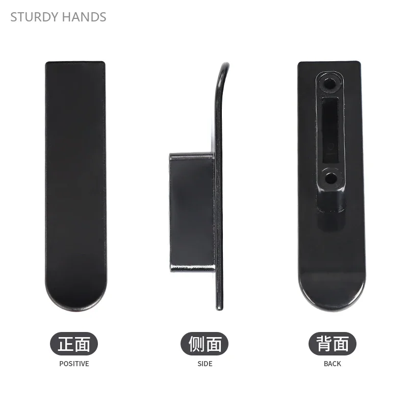 10ks plastové kľučky dverí skrinky Minimalistické skrinky skrinky na skrinku šatníka T Kruchy dverí v tvare v tvare krúžku