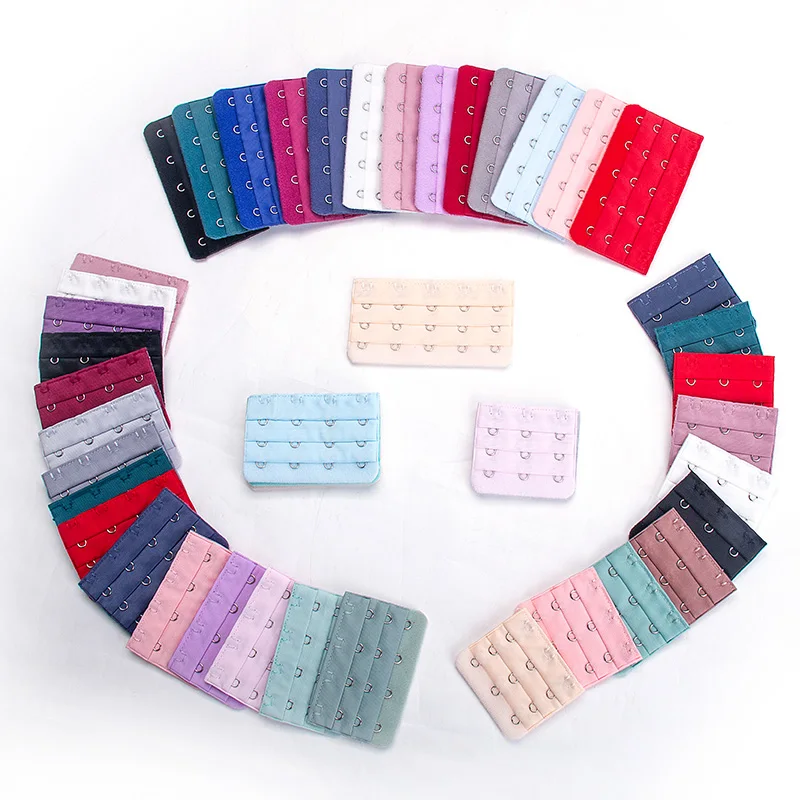10ks podprsenka predlžovacia remienok pre ženy pre ženy nastaviteľná pracka na pás Nylon elastická podprsenka s predlžovacím popruhom klipový klip Expander pre BH