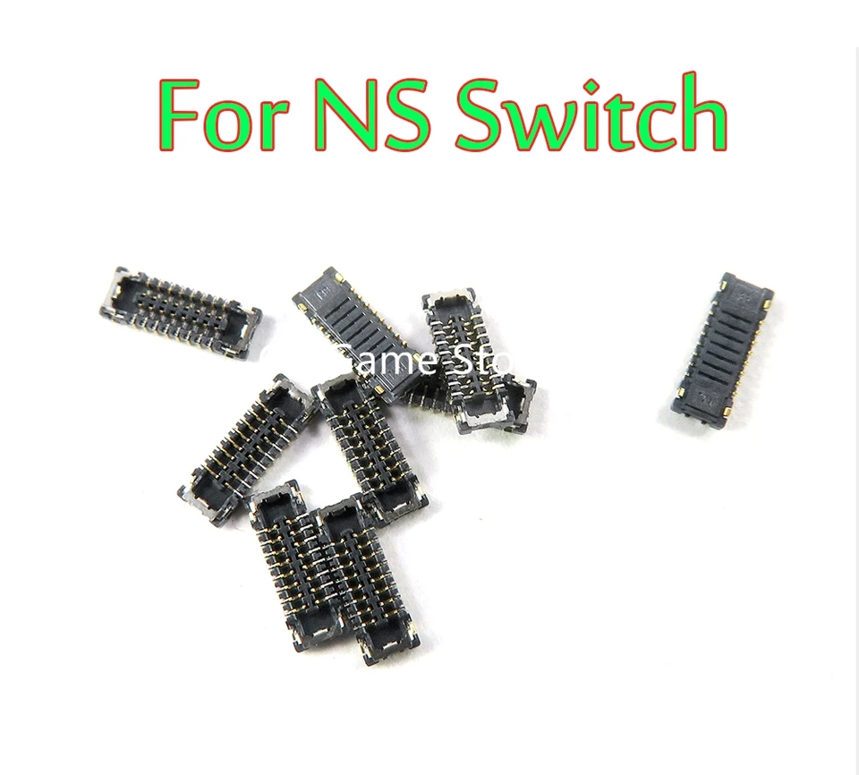 10ks pre NS Switch Memory Micro SD/TF Card Reader Connector Slot Slot Original Nový náhradník konektor FPC