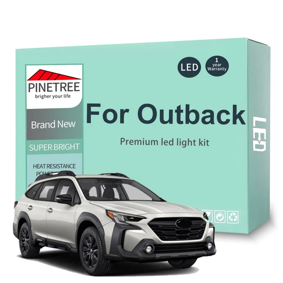 10ks pre Subaru Outback BT 2020 2021 2022 2023 LED interiér Žiarovka Dome Trunk Vanity Mirror Dvere Canbus