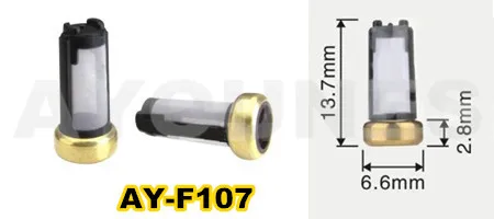 10ks predaj horúcich v prípade injektora s micro košom Filter Filter pre Weber asnu04c (AY-F107) IWP160 IWP099 IWP065 Filter Micro Basket Filter Filter