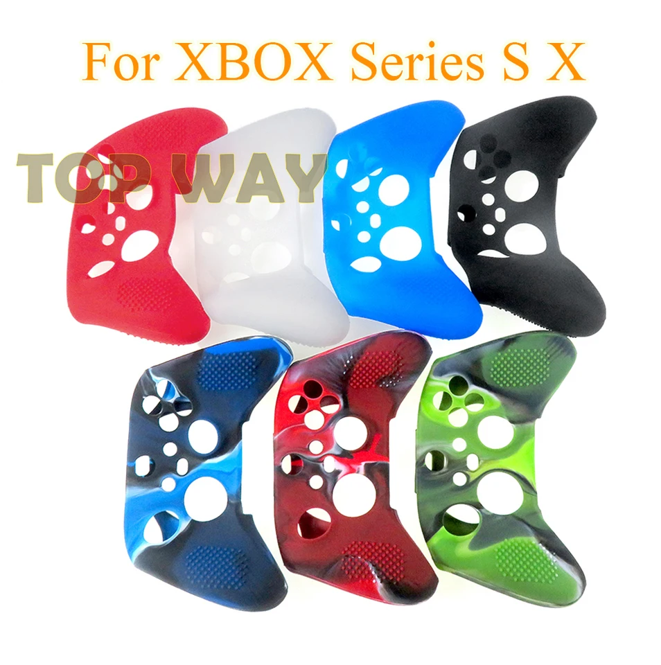 10ks proti sklzu Silikónový gumový kryt pokožky pre Xbox Series XS Slim Controller Stick Grip Protector Gamepad Príslušenstvo