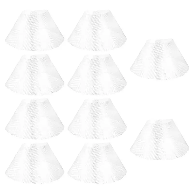 10ks Range Hood Filter Net Domácnosť Kuchynský rozsah kapucňa filtra misky v tvare olejová filtra siete s kapucňou do diaľky