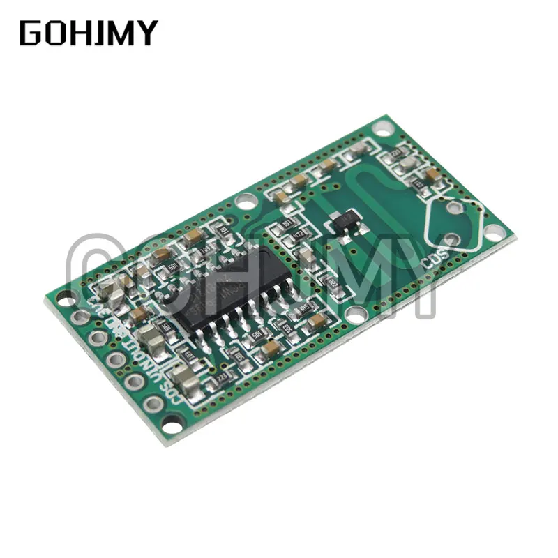 10ks RCWL-0516 Mikrovlnný radarový senzor modulu ľudského indukčného spínača Modul Intelligentný senzor