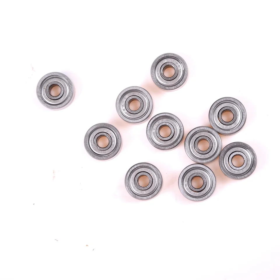 10ks/set kov 606zz Miniatúrne hlboké drážky tienené guľôčkové ložiská 6*17*6 mm