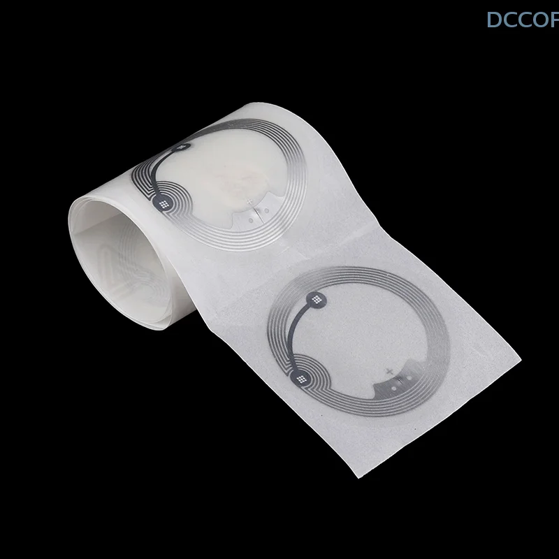 10ks/set meniteľné prepísateľné okrúhle okrúhle dia 40 mm elektronické štítky NFC Copy Clone Label