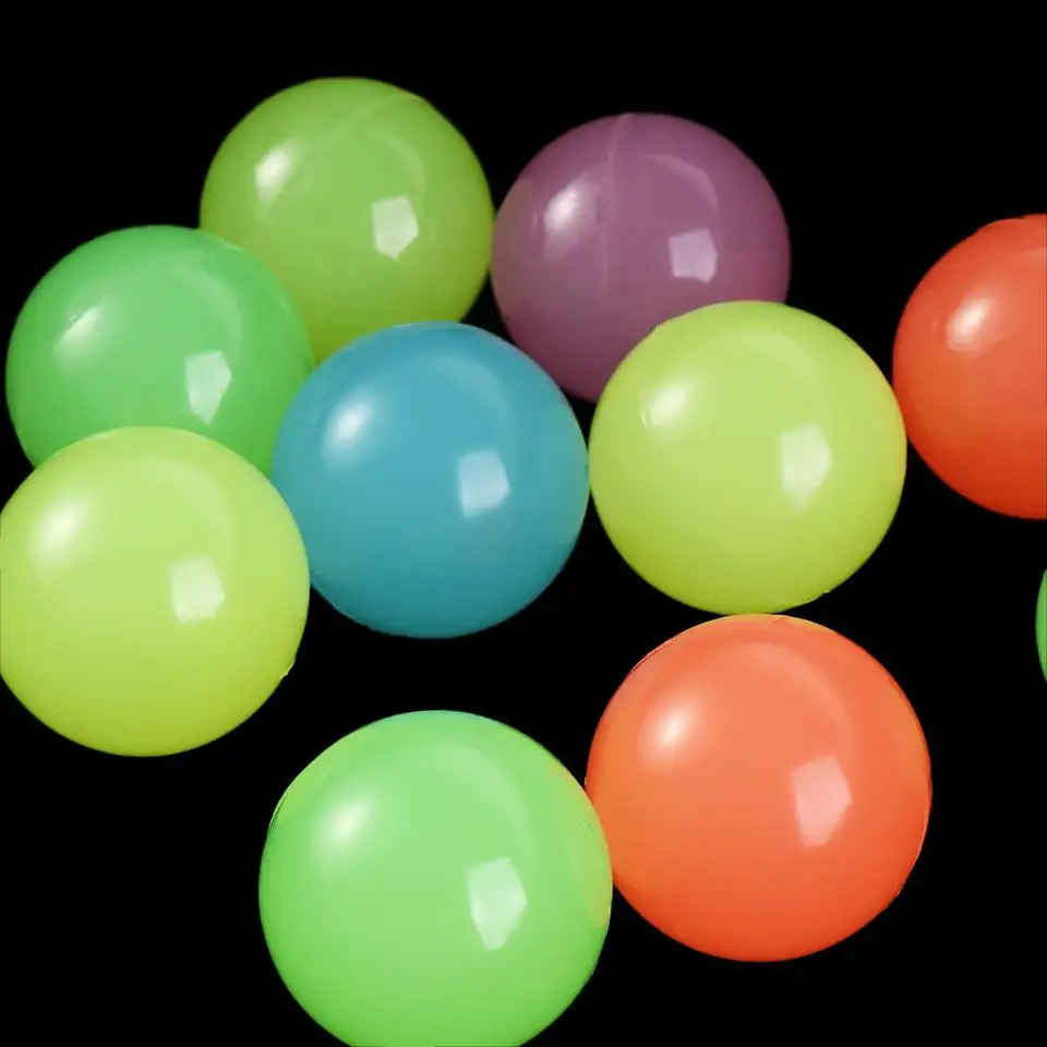 10ks/set žiaria v tmavom Halloween skákacie gule strašidelné 32 mm skákacie očné gule Featal Eyeball Fun Svetely Bouncy Balls