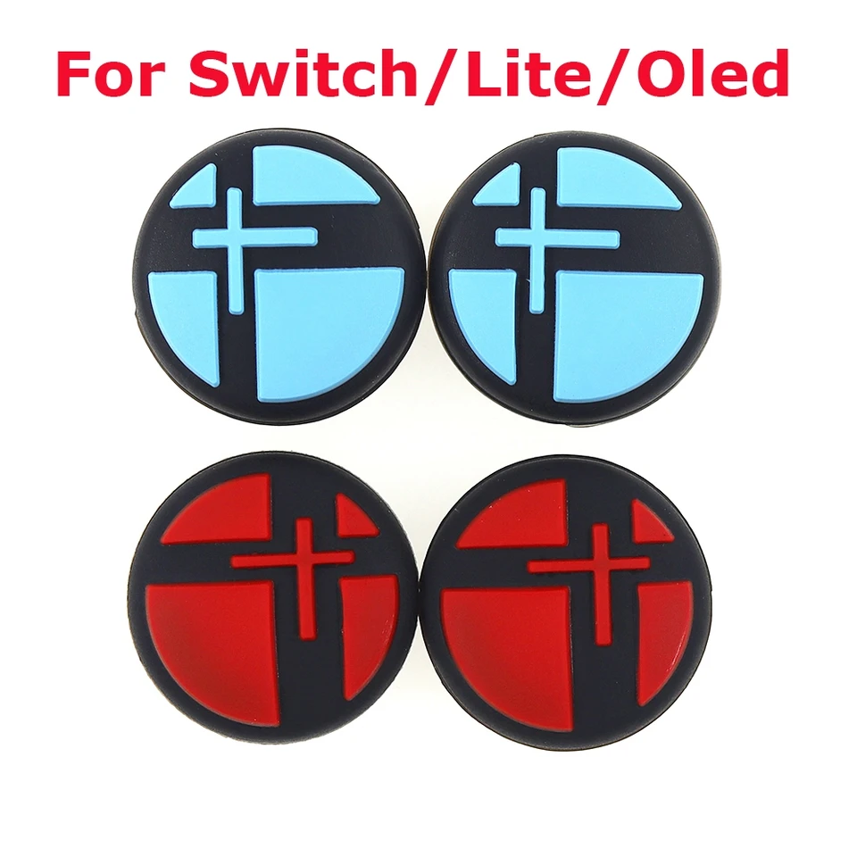 10ks Silikónové analógové palcové tyčinky Caps pre Nintend Switch ns OLED Lite Controller Sticks Cap Skin For Joy Con Game Cover