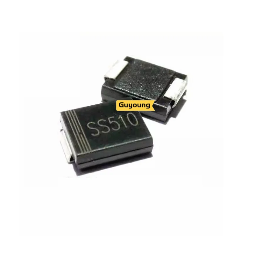 10ks SK510C SK510 Package SMC DO-214AB SCHOTTKY DIODE