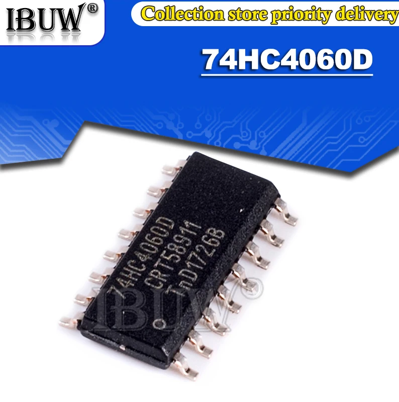 10ks SN74HC4060D SOP16 74HC4060D SOP-16 74HC4060 IBUW SOP