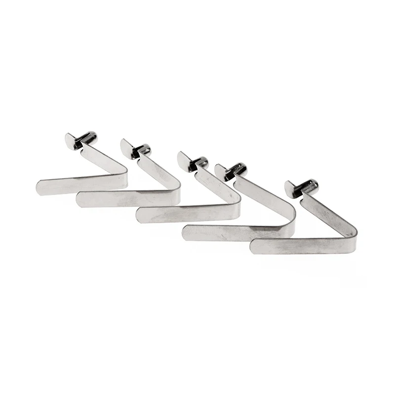 10ks Snap Blowking Kajak Paddle Spring Clip Stan Stan v tvare trubice Vnútorná teleskopická poloha 5-5,5 mm