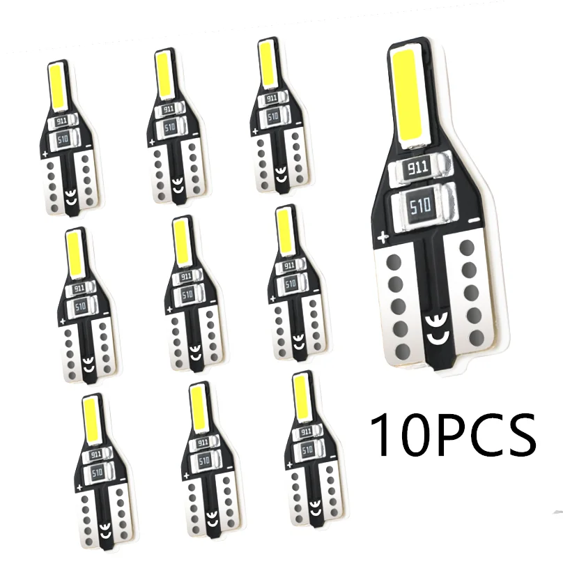10ks T10 LED CANBUS W5W interiérové ​​svetlo pre Opel Astra Corsa Insignia Astra Antara Meriva Zafira Corsa Vectra Sports GTC