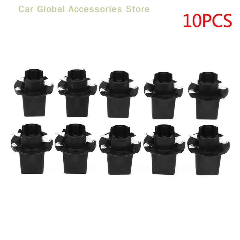 10ks T5 B8.5D Twist Lock Plug and Play Bulb Držiteľ zásuviek pre rýchlomer pre prístrojovú dosku