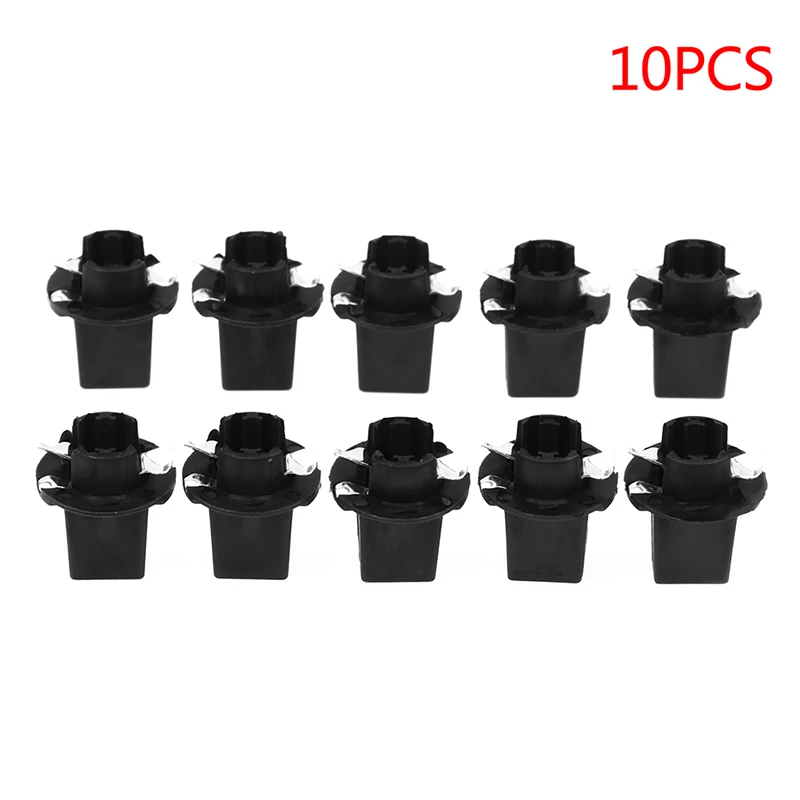 10ks T5 B8.5D Twist Lock Plug and Play Bulb Držiteľ zásuviek pre rýchlomer pre prístrojovú dosku