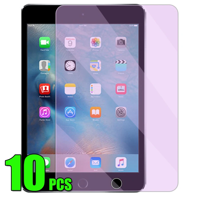 10ks temperovaný sklenený chránič obrazovky Anti Blue Ray Protect Eyes Cover Film pre iPad 10 9 8 7 Pro 12.9 11 10,5 9,7 vzduch 4 Mini 6