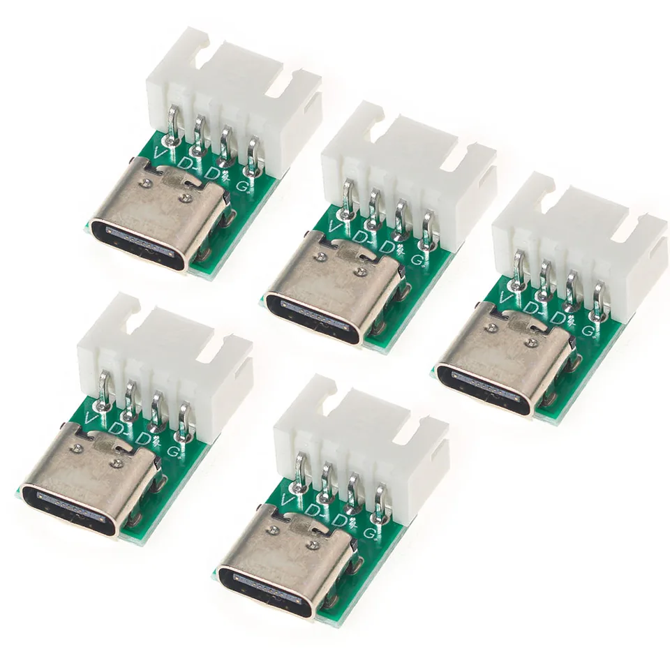 10ks Type-C USB PCB testovacia doska DIY Electronics USB3.1 16p obojstranné PCB