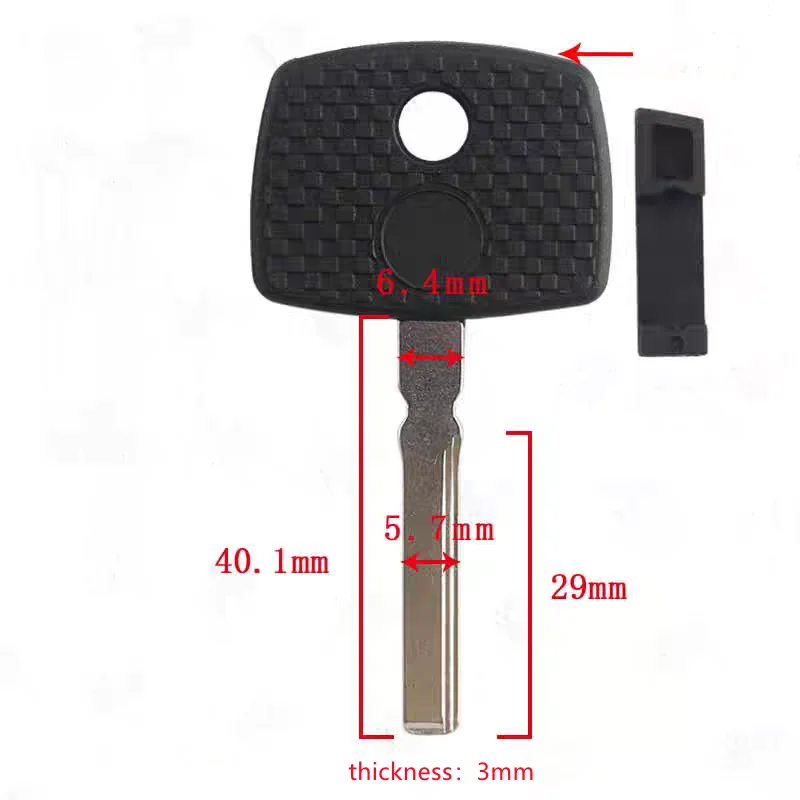 10ks/veľa automobilu Transponder Chip Key Shell pre MB pre Mercedes pre Benz