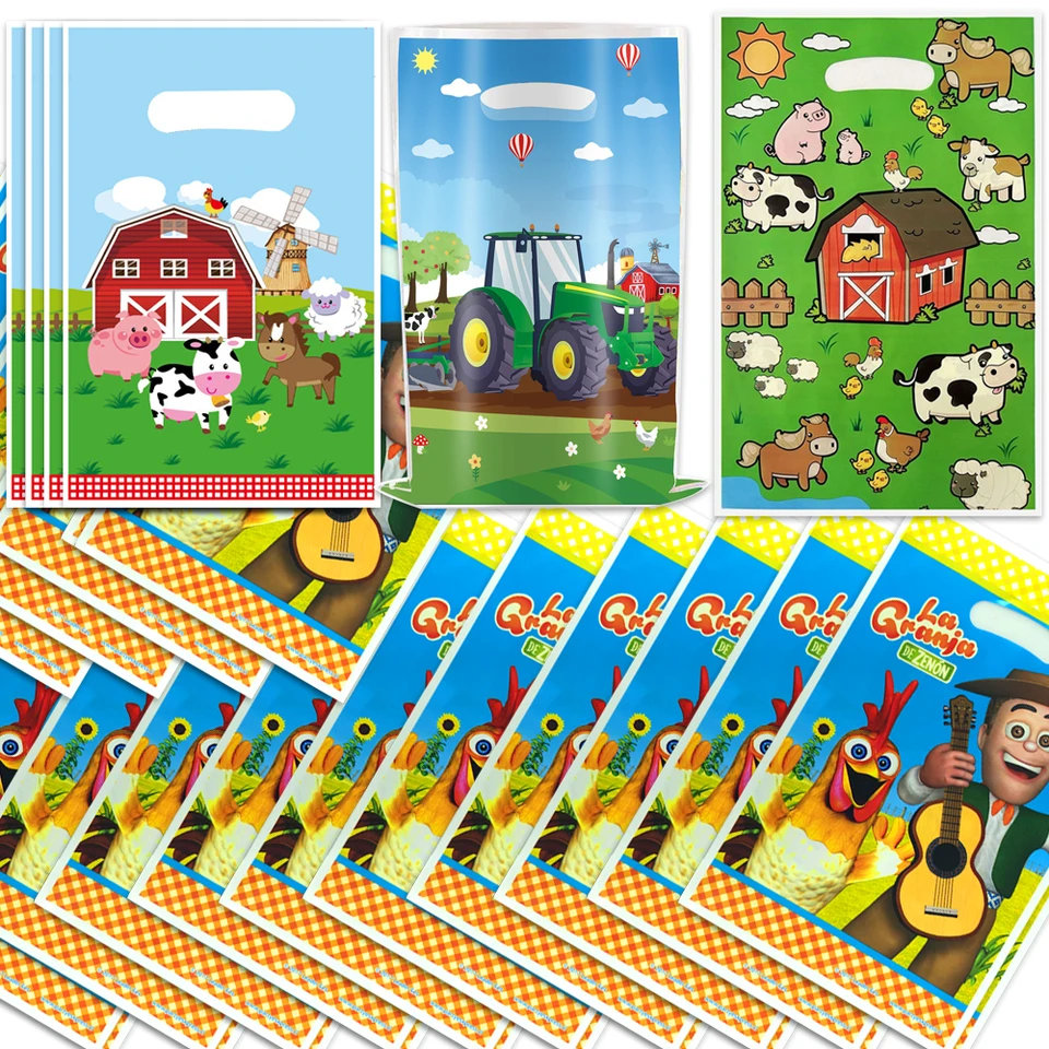 10ks/veľa bábätiek Dojčieho sprchy Ozdobia La Granja Zenon Farm Téma Candy Darčeky Darče