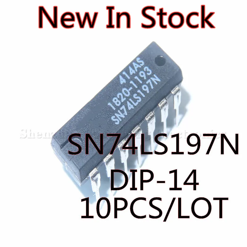 10ks/veľa nových SN74LS197N 74LS197 DIP-14 Counter Integrovaný obvod na sklade