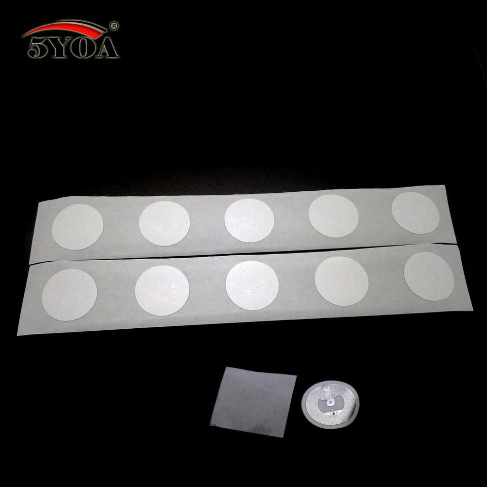 10ks/veľa NTAG215 NFC STACKERS Značka pre TAGMO DIA.25 mm LABLE FORMATION TYP2 Nálepka