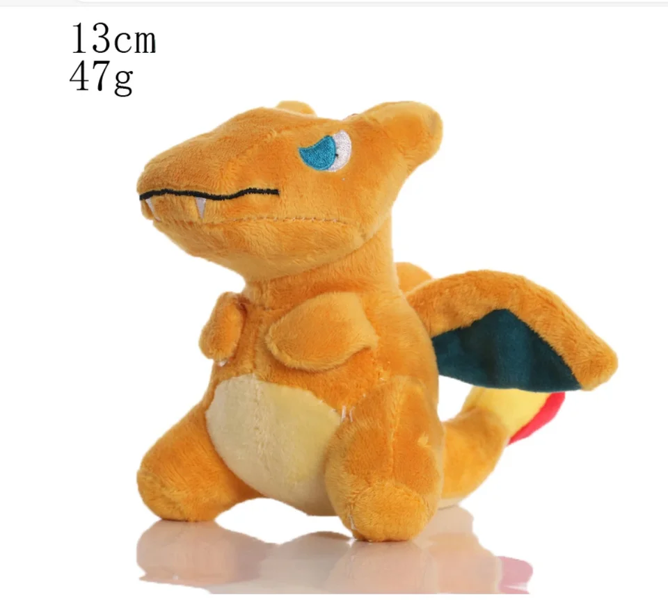 10ks/veľa Pokémon Pokemon Pokemon Mega Charizard Plush Hračky 13 cm plyšové hračky Hračky Doll Toy Keychain Prívesok pre darčeky