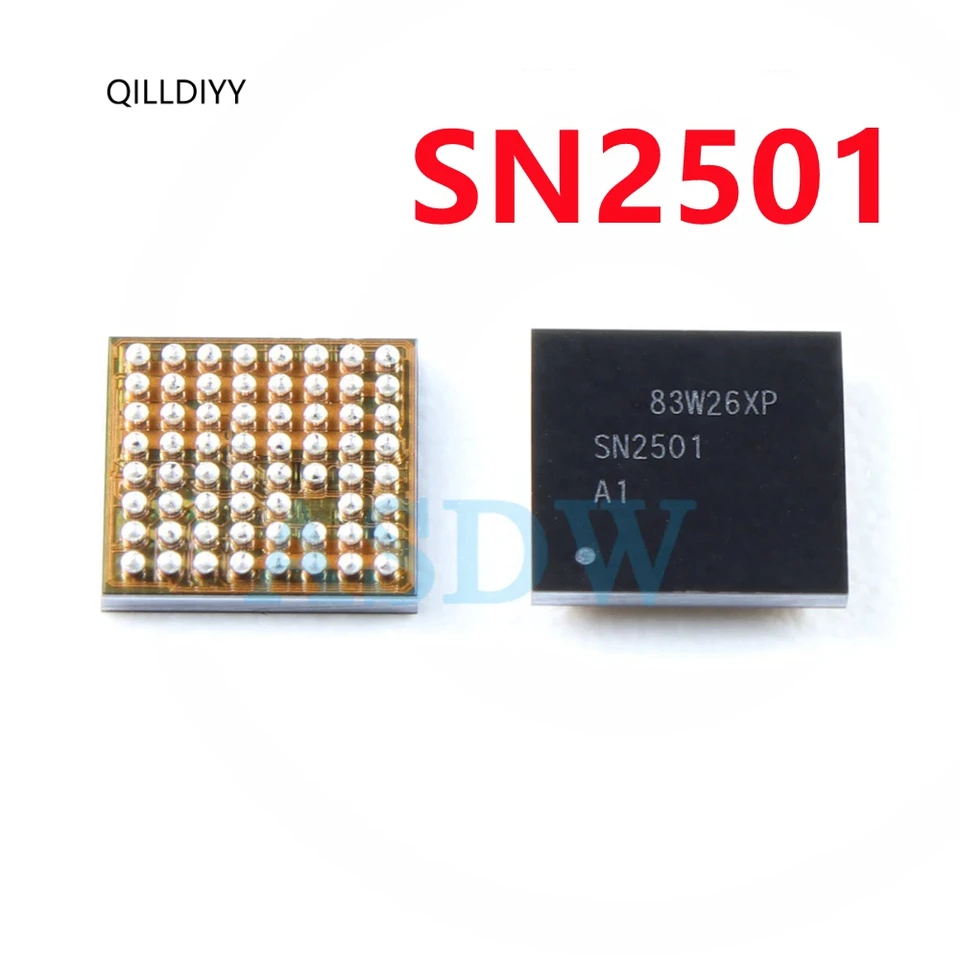 10ks/veľa SN2501 pre iPhone 8 8Plus x U3300 Tigris Charger IC T1 SN2501A1 8G 8P
