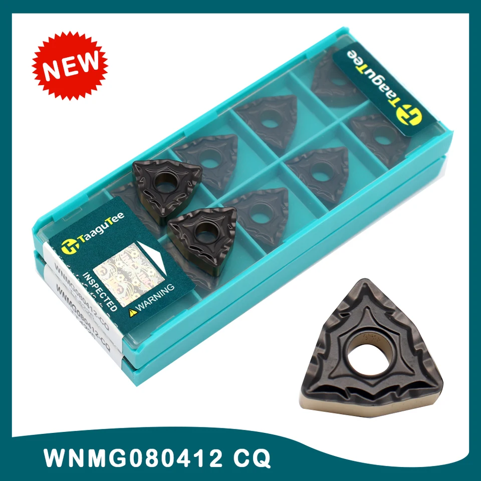10ks Wnmg080412 CQ TT4225 Karbid Vložte externý otáčanie Vysoko kvalitný čepeľ pre oceľ WNMG Cut CNC Lathe Cutter
