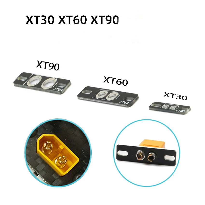 10ks XT30 XT60 XT90 Konektor PCB PCB Fixné zváracie dosky so sedadlom (bez PlugD) pre Multirotorický vrtuľník RC Model letúna