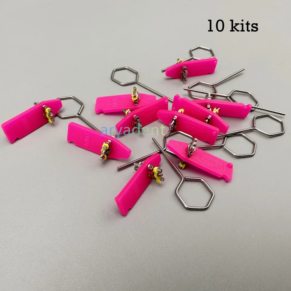 10ks zubná ortodontická expanzná skrutka Palatal Expander Typ rámca rozdelený Hyrax Mini zubný lekár Ortho nástroj