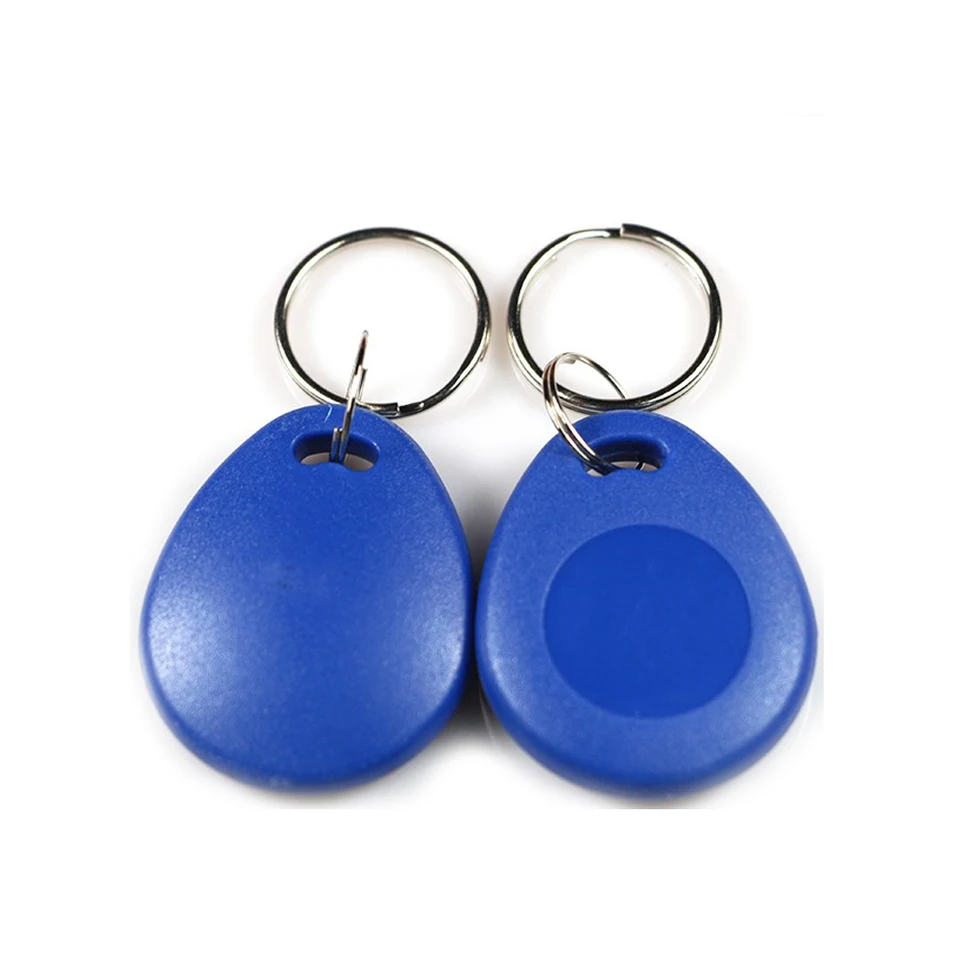 10ks/časť 250 kHz/375 kHz/500kHz RFID Prepísateľné programovateľné vyhľadávač KeyFobs Keyfobs pre karty Kopírovanie EM5200