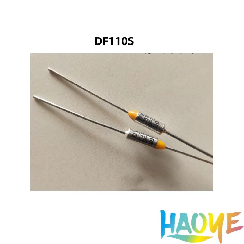 10ks/časť DF110S 110 ℃ Celková dĺžka: 80 mm 100% Nová