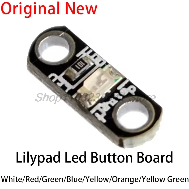 10ks/časť LILYPAD LED doska Doska Okamžité prepnutie inteligentného plného farebného modulu 7 Farba