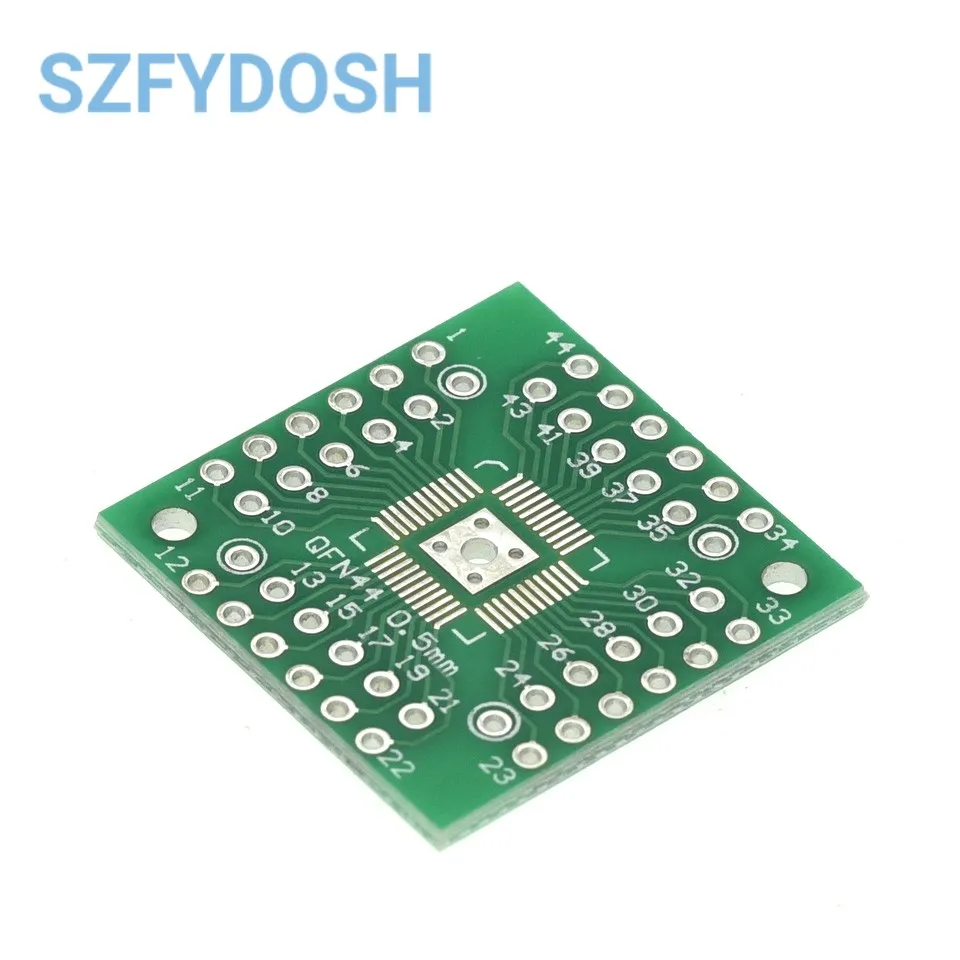 10ks/časť QFN56 QFN64 DIP48 QFN444 Adapter doska prevodníka Pinboard Patch na ponorenie 0,5 mm 0,8 mm prenosová doska