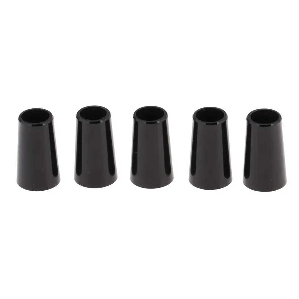 10ks čierny golfový hriadeľ rukávy Ferrules.370 Adaptér Putter Cap Irons