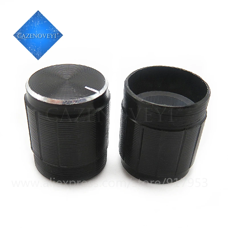 10ks/šarža 15*17 mm hliníkovo potenciometer 15*17 Rotačný spínač Ovláda