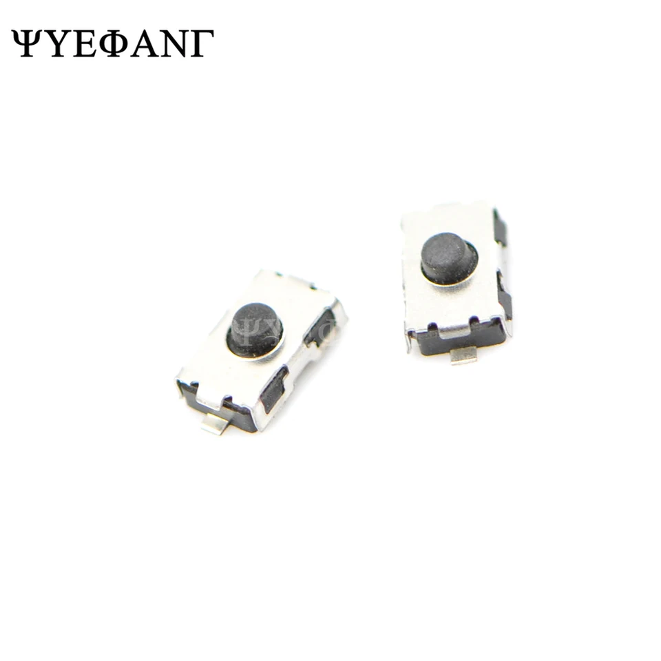 10ks/šarža 2 PIN Touch Micro Switch Takt Tlač spínačov Mini 3*4*2 mm tlačidlá SMD prepínač
