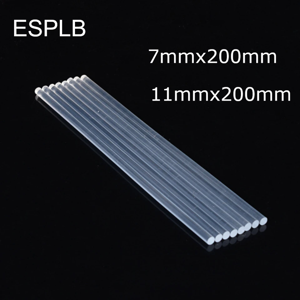 10ks/šarža ESPLB 7mmx200mm/11mx200mm Glue Stick Craft Opravy ruky Nástroj Horúce topenie lepidlá lepidlá Glue Gun DIY Art Art Atloy príslušenstvo