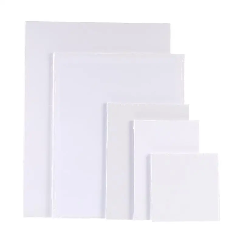 10ks štvorcová olejomaľba doska Pure Cotton Canvas Art maliar Board Sketchpad
