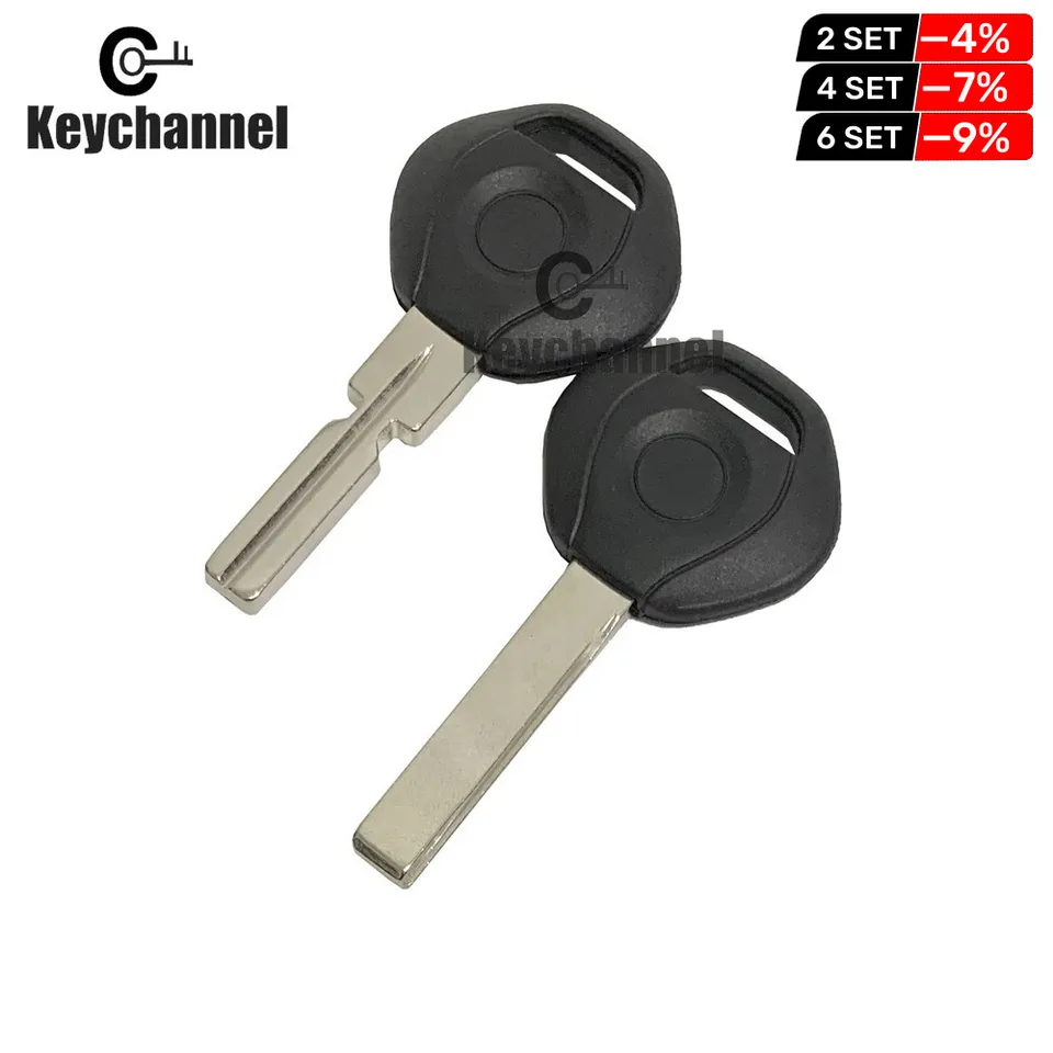 10ksové vozidlo Transponder kľúča slot sloty slot na kľúče náhradné tlačidlo HU67 HU58 HEADE HEADE pre EWS3 EWS4 CAS X5 E53 330I MINI COOPER X3 325I 530I