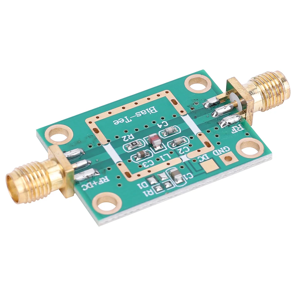 10MHz-6GHz RF Bias Tee TEE Coaxial DC blokátor DC 1-50V Bias Tee Modul LNA s nízkym šumom zosilňovač pre HAM Radio RTL SDR