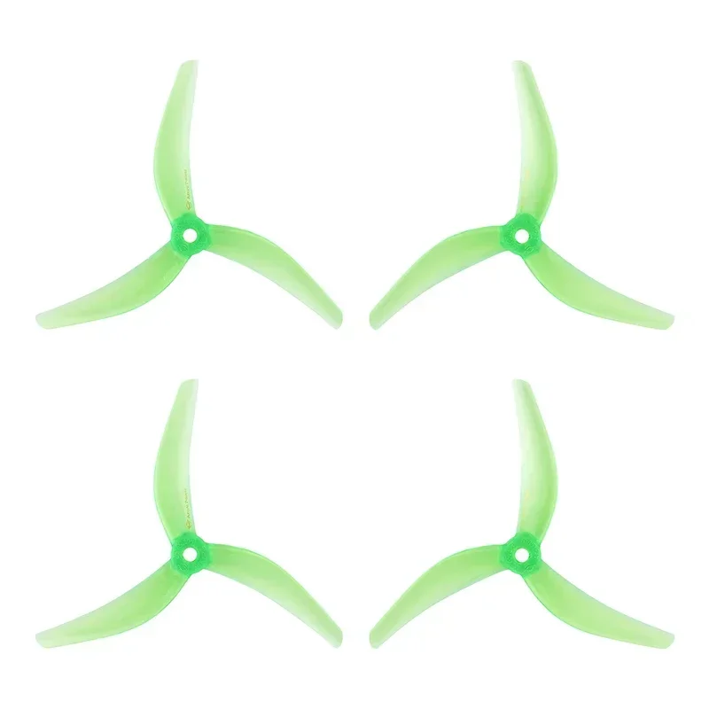 10Pairs (10 cw+10ccw) Azure Power Johnny Freestyle 4838 3-Blade vrtuľa (náhodná farba) pre RC FPV 5inch bezpilotných lietadiel