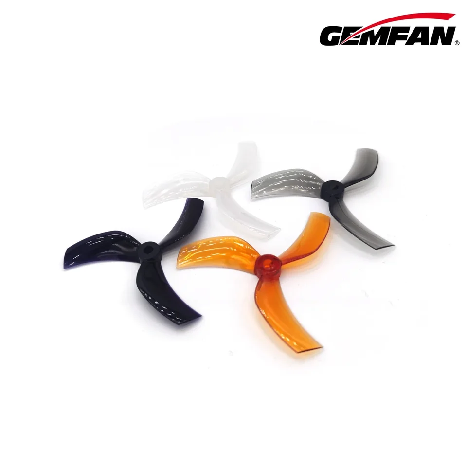 10Pairs (10 cw+10ccw) Gemfan D90-3 M5 90 mm 3-Blade 3,5-palcový vrtuľový otvor M5 (náhodná farba)