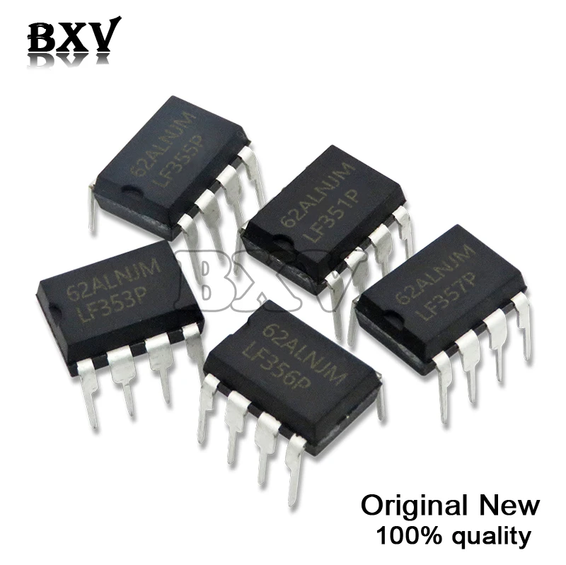 10PC LF353P DIP-8 LF353N LF353 DIP8 LF357N LF357 LF356N LF356 LF355N LF351N LF351 LF356P LF357P LF351P LF398N
